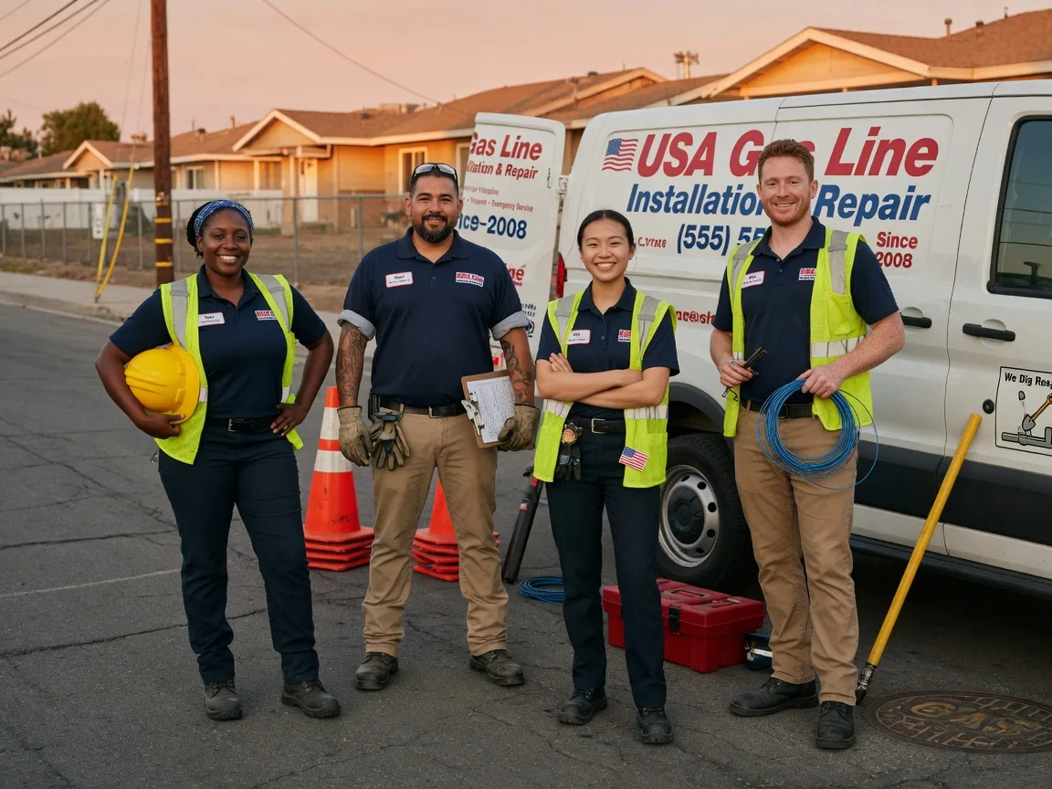 Gas Line Installation company in New Carlisle, OH